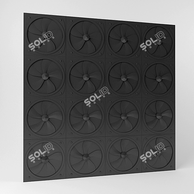 Stunning Relief 3D Panel 3D model image 2