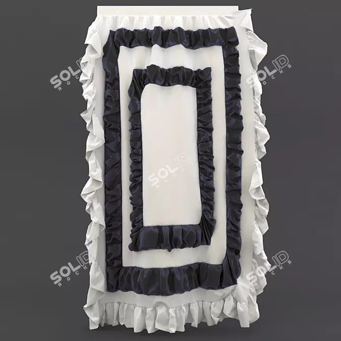 Elegant Drapery for Your Home 3D model image 1