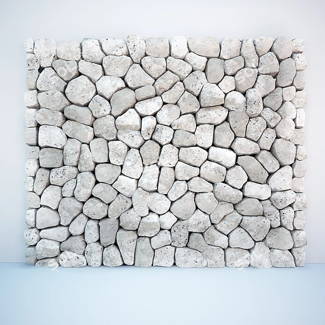 Artisan Masonry Stones 3D model image 1