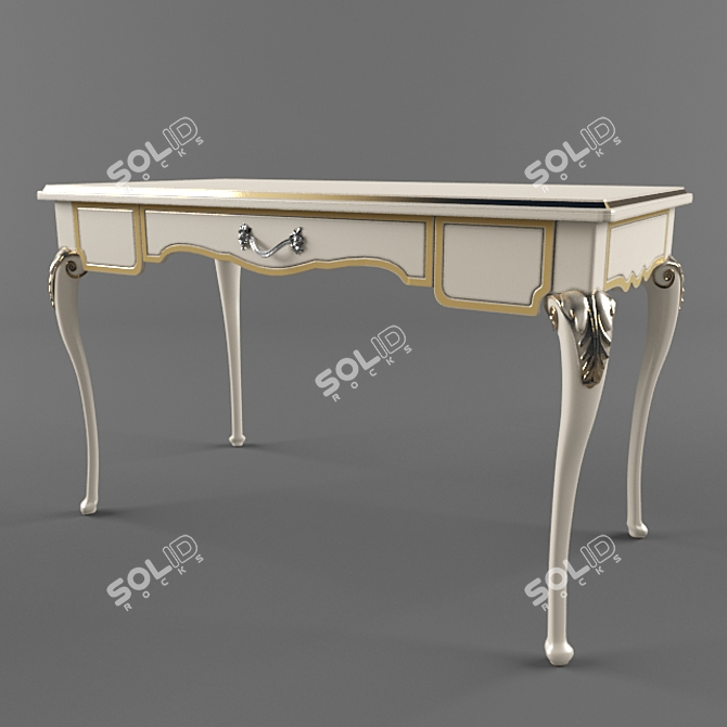 Elegant Savio Firmino Dressing Table 3D model image 1