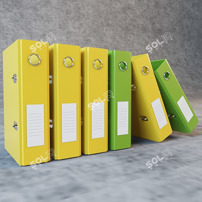 Organize with Paper Folders 3D model image 1