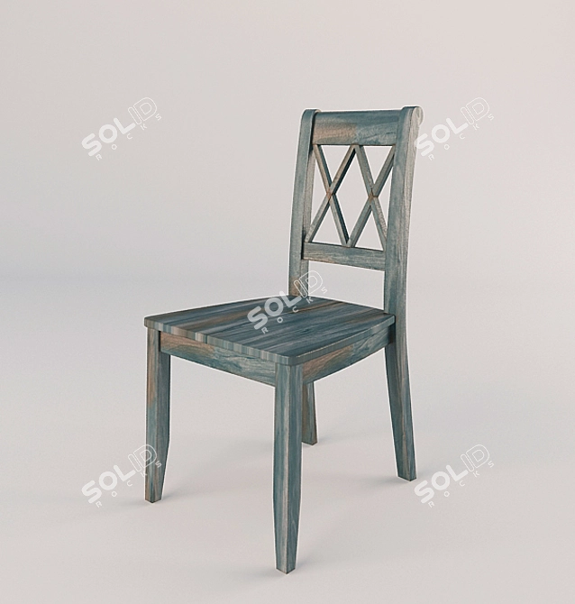 Ashley Mestler Dining Set 3D model image 3