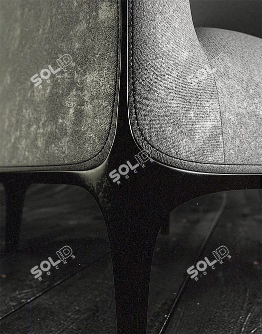 Bernhardt Design Catherine Armchair 3D model image 3