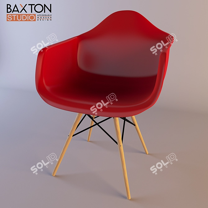 Pascal Modern Chair - Sleek Design 3D model image 1