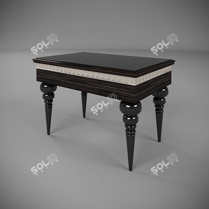 Art Deco Coffee Table 3D model image 1