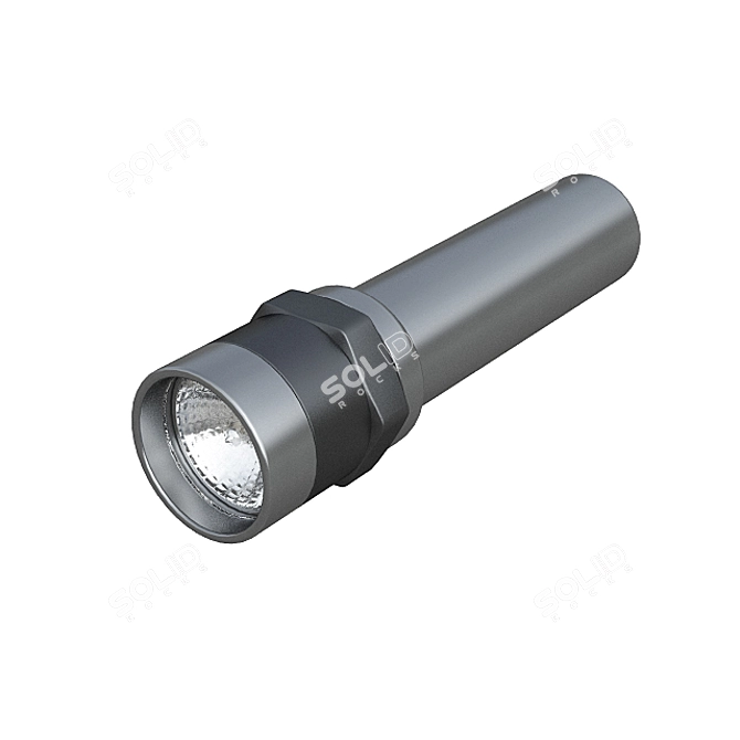 Kriss Vector Tactical Flashlight 3D model image 1