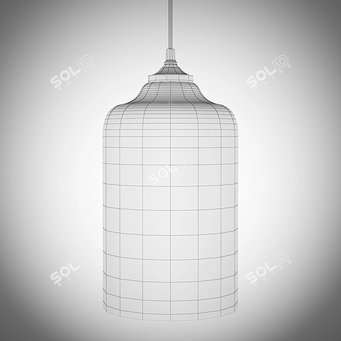 Sleek Bella Pendant Light 3D model image 2