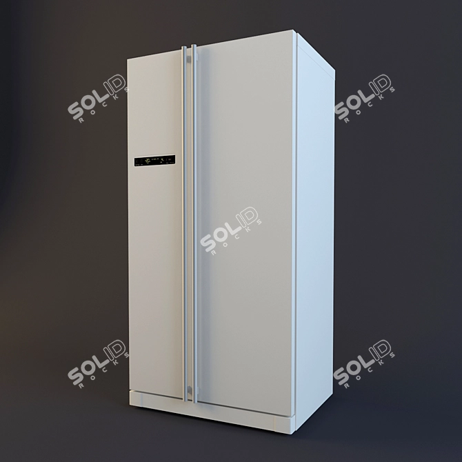 Samsung RSA1STWP 912mm Wide Refrigerator 3D model image 1