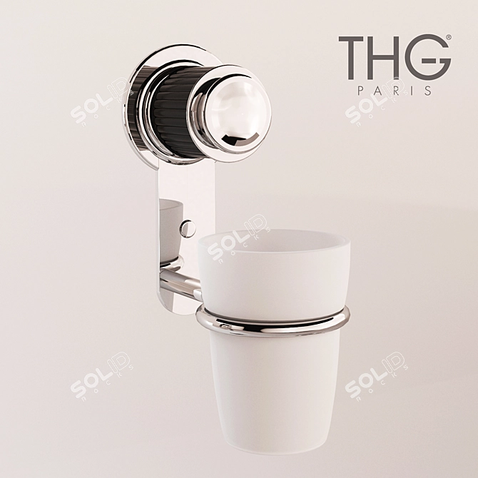 Black Onyx Mixer Set: THG Jaipur Collection 3D model image 3
