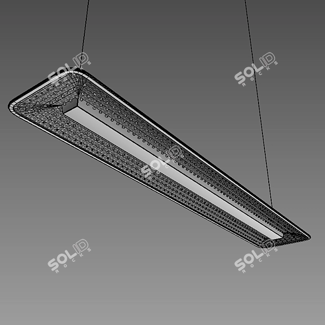 SimpleOffice LED Light 3D model image 3