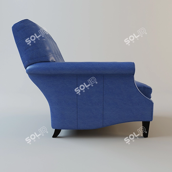Palermo: Stylish and Comfortable Chair 3D model image 2