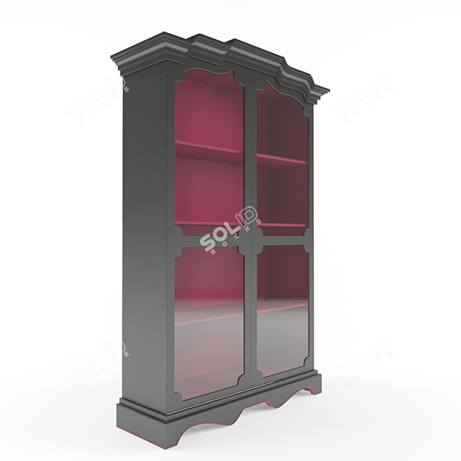 Title: Elegant Bertele Cabinet 3D model image 2