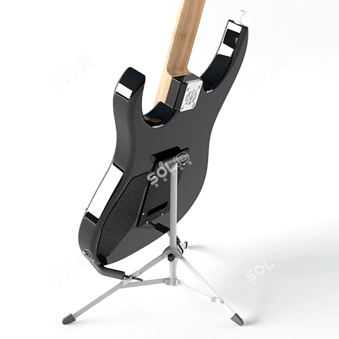 Electric Guitar Stand 3D model image 2