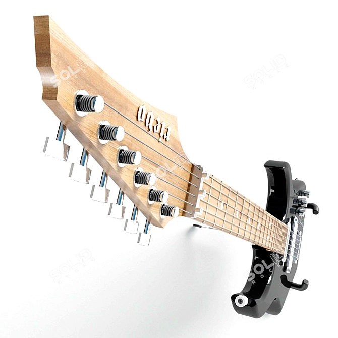 Electric Guitar Stand 3D model image 3