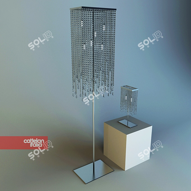 Italian Elegance: Venezia Lighting 3D model image 1