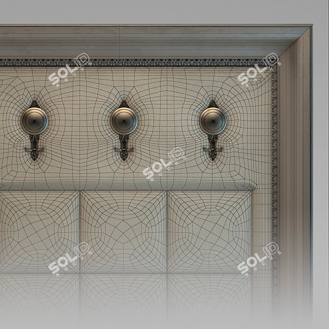 Title: Giorgiocasa Wall Hanger 3D model image 2