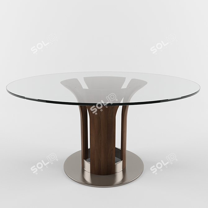 Italian Design: Table FROG by Porada 3D model image 1