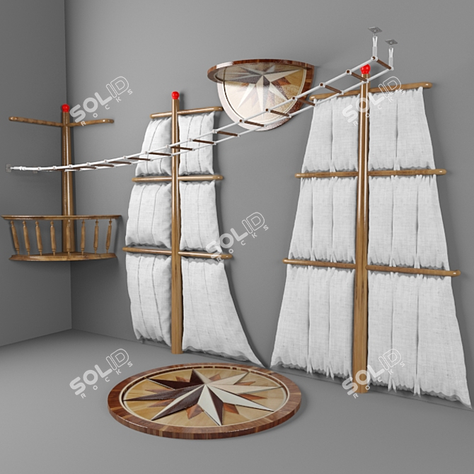Sea Adventure Playset for Kids 3D model image 1
