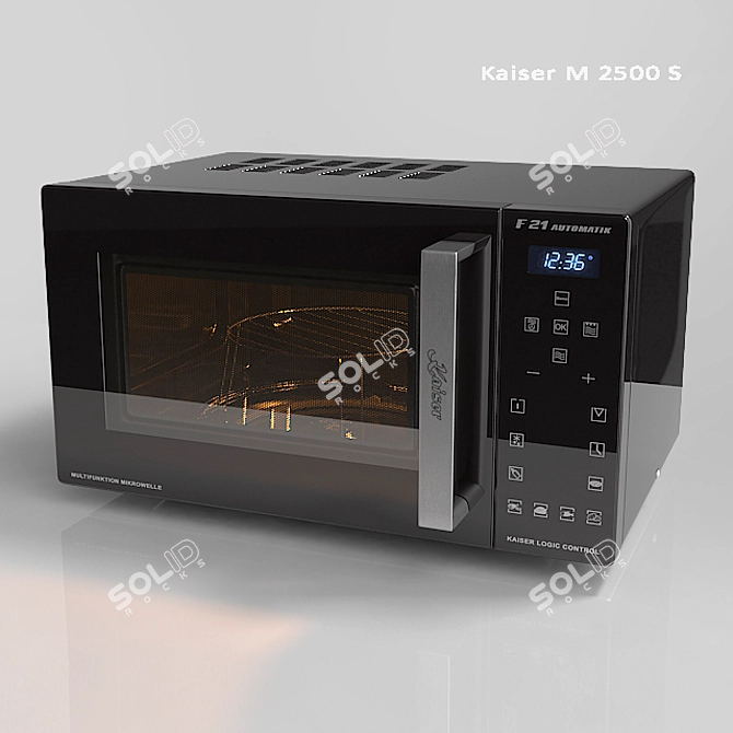 Kaiser 2500S Microwave 3D model image 1