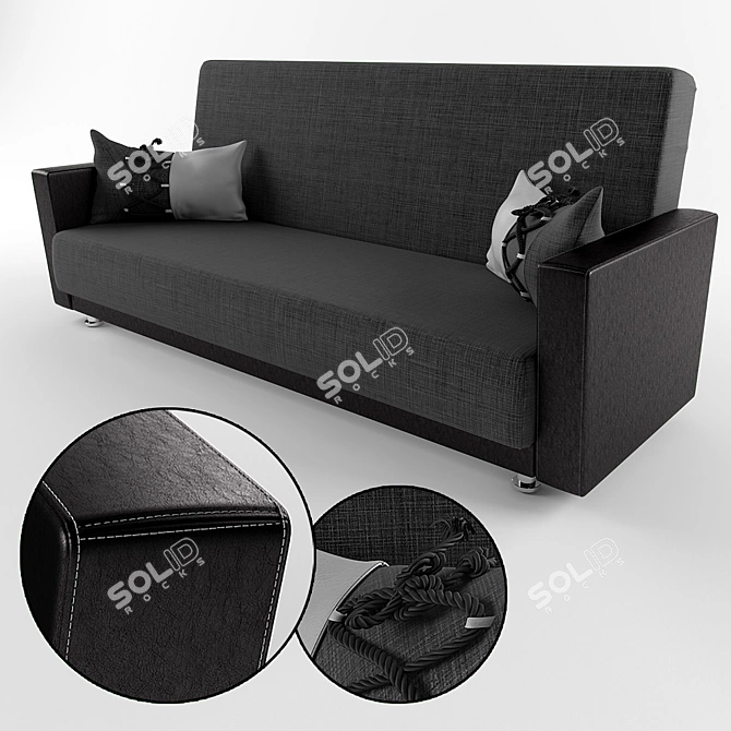 Maxa 2011: The Ultimate Crazy Sofa 3D model image 1