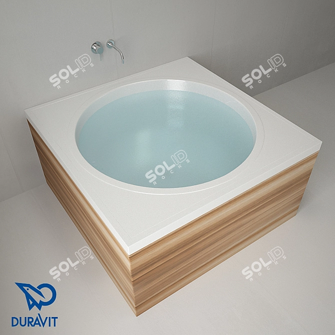 Blue Moon Dream Pool by Duravit 3D model image 1