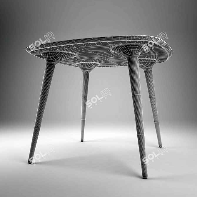 Elegant Icicle: Danish Design Mastery 3D model image 3