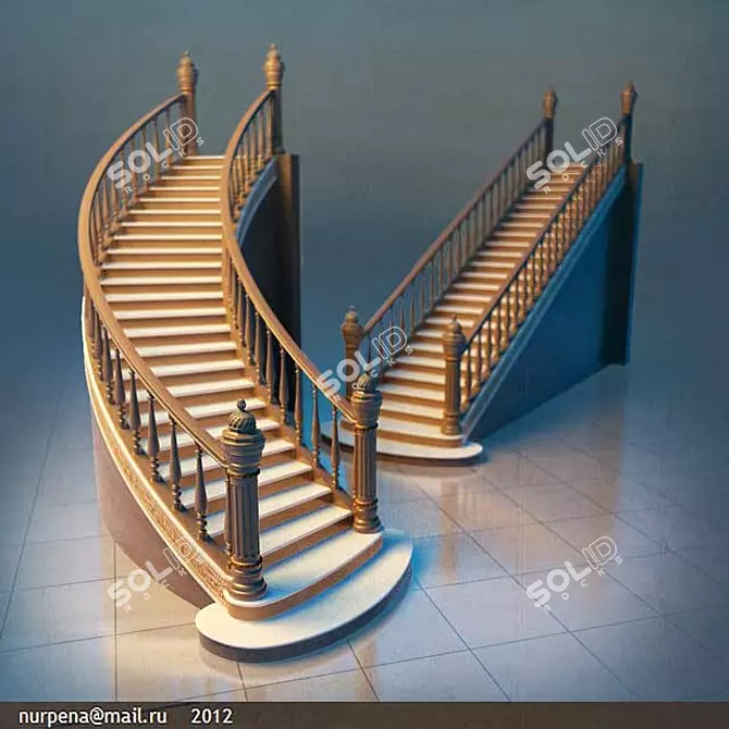 Versatile Ladder for All Tasks 3D model image 1