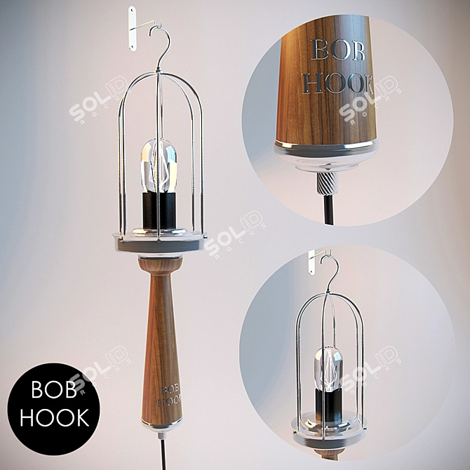 Watt & Veke Spring Pendant 3D model image 1