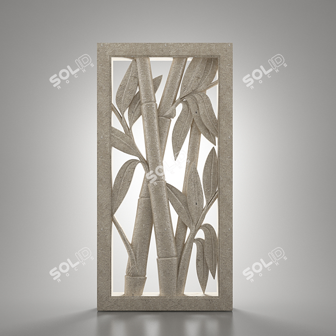 Soothing Bamboo Relief (in Russian: Успокаивающее бамбуковое облегчение) 3D model image 2