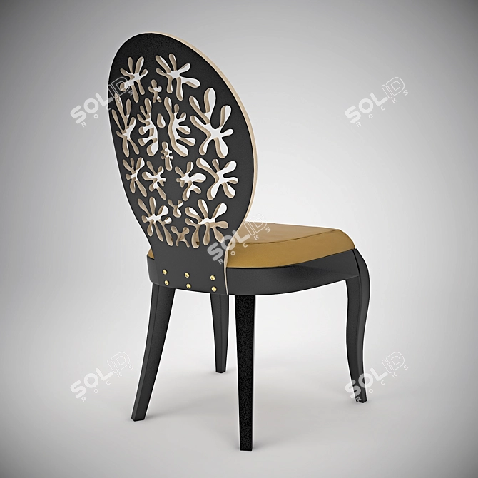  Blossom Bliss Chair 3D model image 2