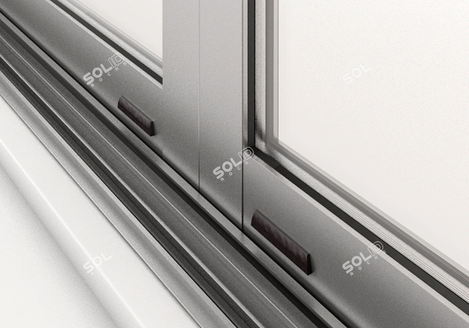 Double Glass Windows | Generic 3D model image 2