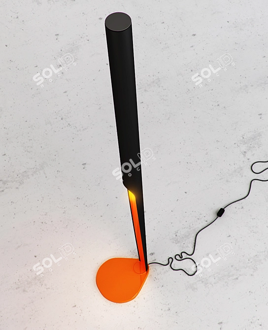 Elegant Floor Lamp: FontanaArte 3D model image 3