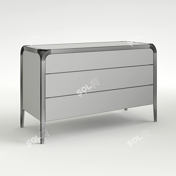 Modern Storage Cabinet E #4050 3D model image 3