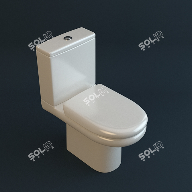 Essential Pan: Quality Materials 3D model image 1