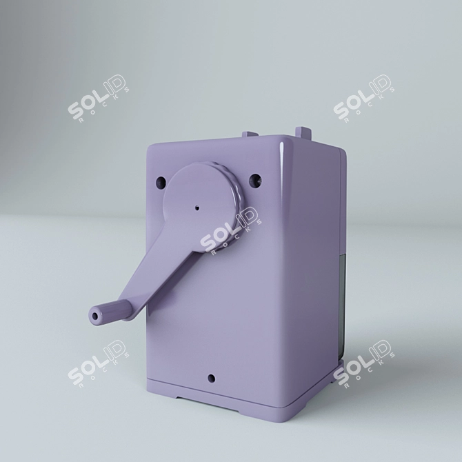 Sleek Buromax Pencil Sharpener 3D model image 2