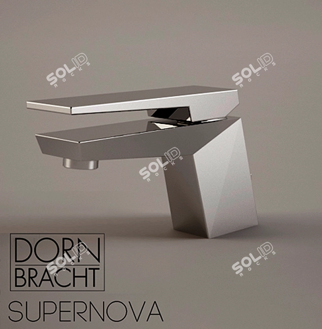 Supernova Sculptural Faucet 3D model image 1