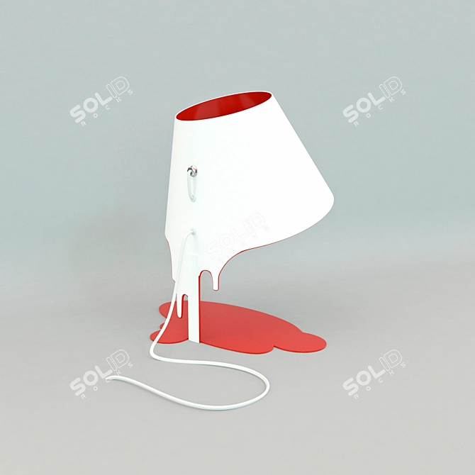 Innovative Liquid Lamp: Modern & Stylish 3D model image 2