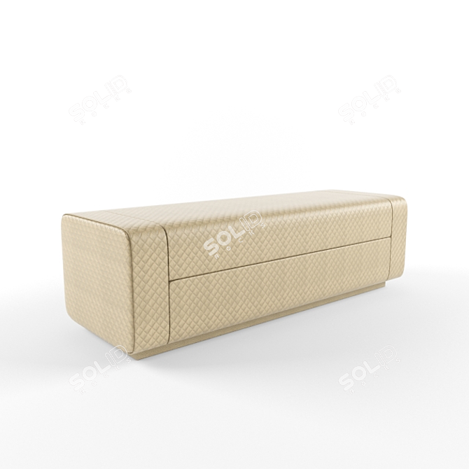 Luxury Banquette from Colombostile 3D model image 1