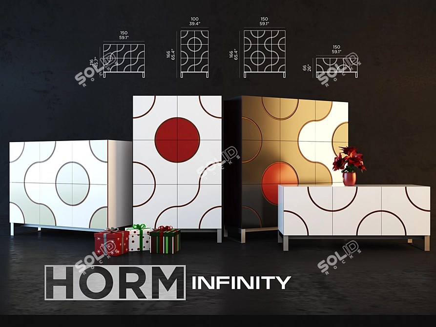 Infinite Style: HORM Wardrobes 3D model image 1