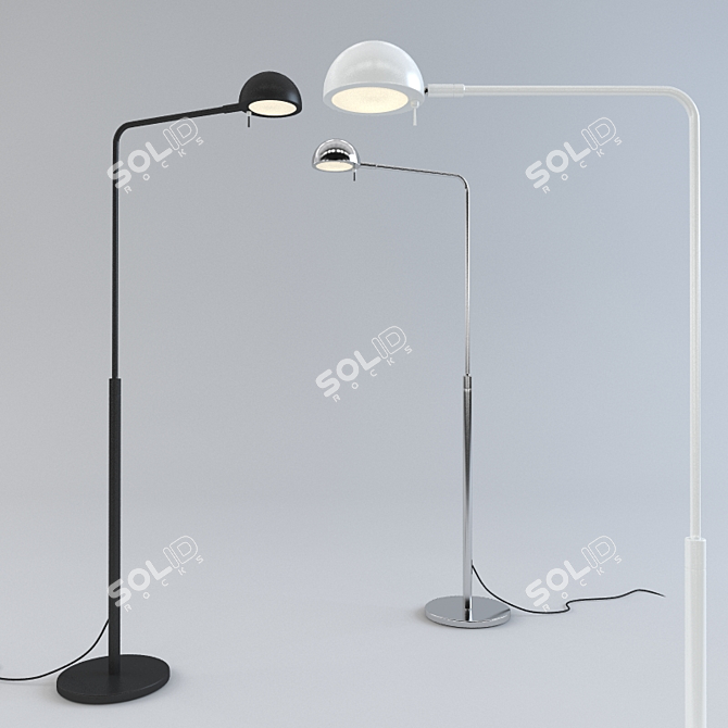 Ikea 365 + Brasa: Sleek and Stylish Floor Lamp 3D model image 1