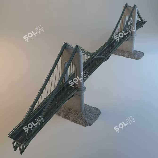 Eurospan Bridge: Connecting Europe 3D model image 2