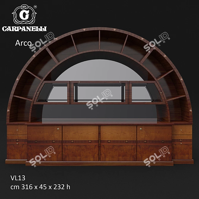 Elegant Carpanelli Arco (VL-13) 3D model image 1