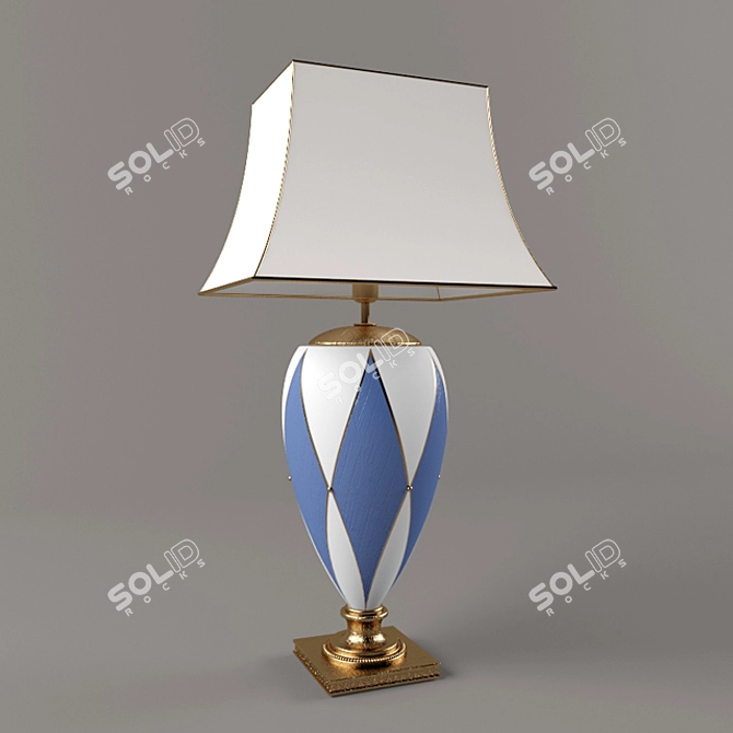 Minimalist Desk Lamp Sigma 3D model image 1