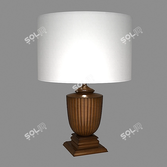 Sierra Brazilian Table Lamp 3D model image 1