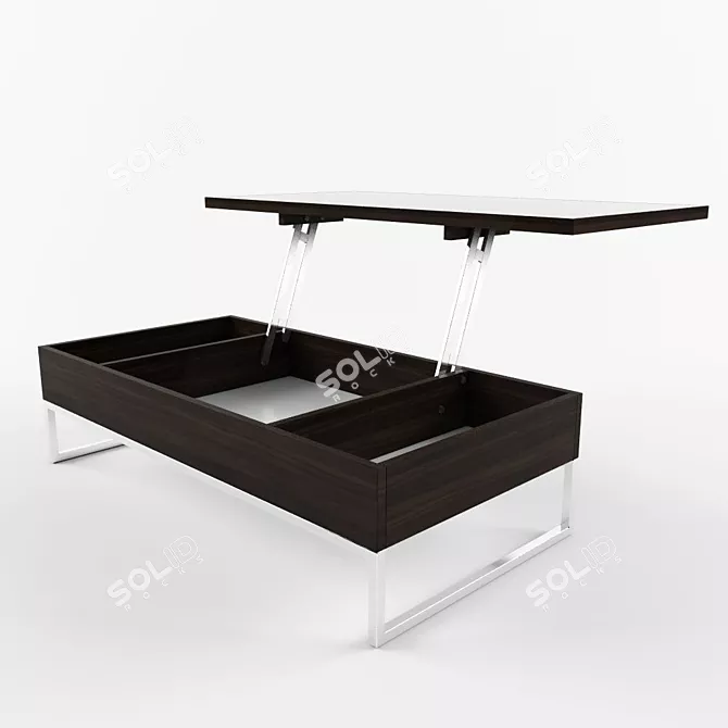 Foldable Coffee Table 3D model image 2