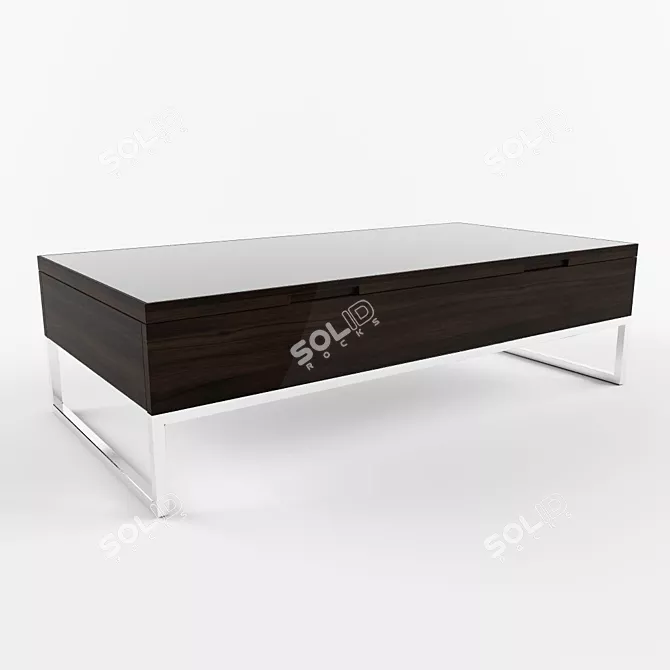 Foldable Coffee Table 3D model image 3