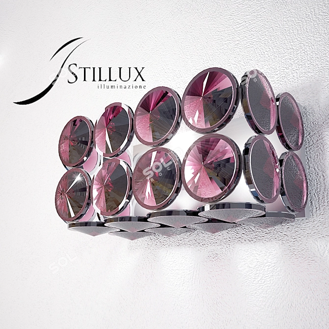 Stilux Diamond - Elegant Lighting Solution 3D model image 1