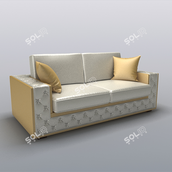 Roy Bosh Evansville Sofa 3D model image 1