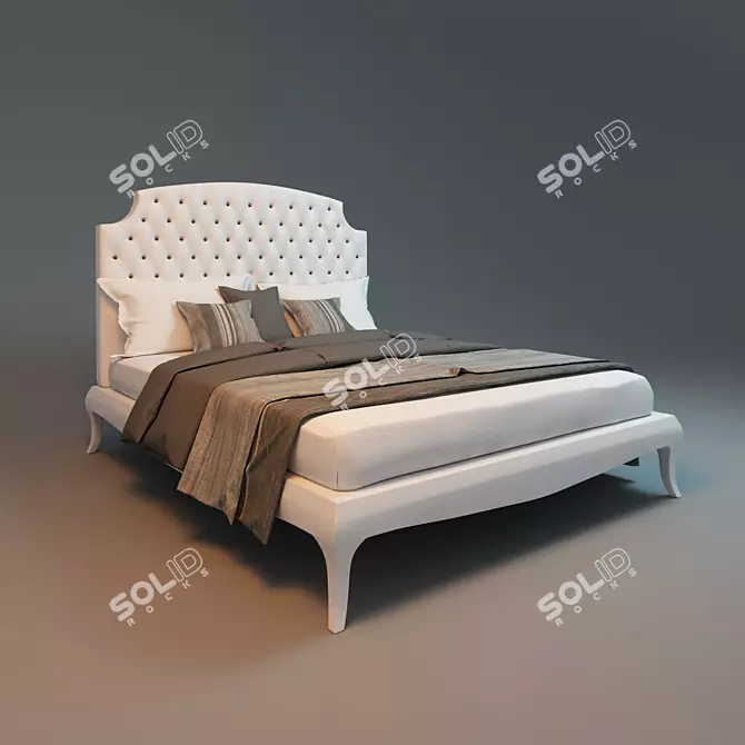 Nite Nite Bed Collection by La Ebanisteria 3D model image 1