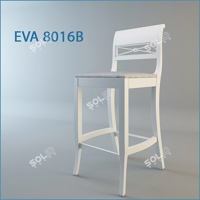 Elegant EVA 8016B Chair 3D model image 1